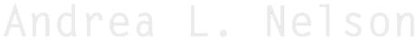 Andrea L. Nelson