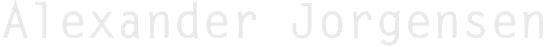 Alexander Jorgensen