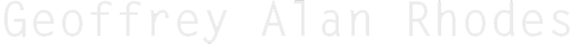 Geoffrey Alan Rhodes