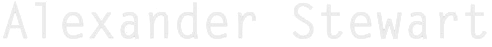 Alexander Stewart