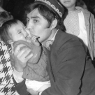 Jalalabad, 1976 -- Me & Dad (photo by Zohra Saed)