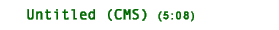 Untitled (CMS)